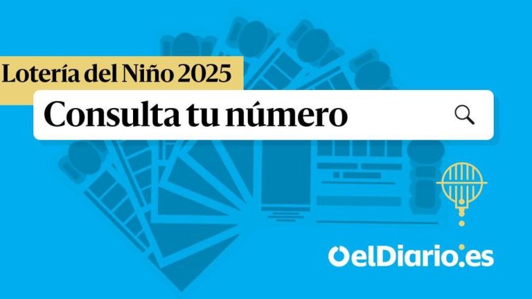 Comprueba si tu número ha sido premiado en la Lotería del Niño 2025