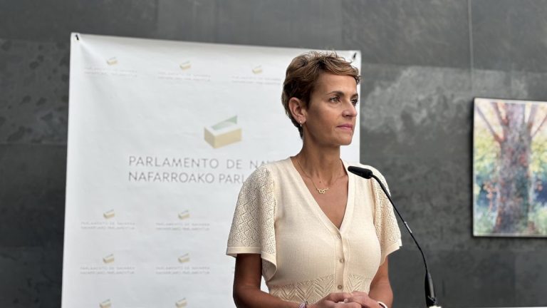 Chivite descarta dimitir y afirma que desconocía que la pareja de su ‘número dos’ trabajó en Servinabar