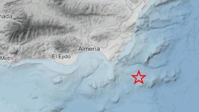Un terremoto frente a la costa de Almería de magnitud 5,5 se hace notar en Alicante, Murcia y el este de Andalucía