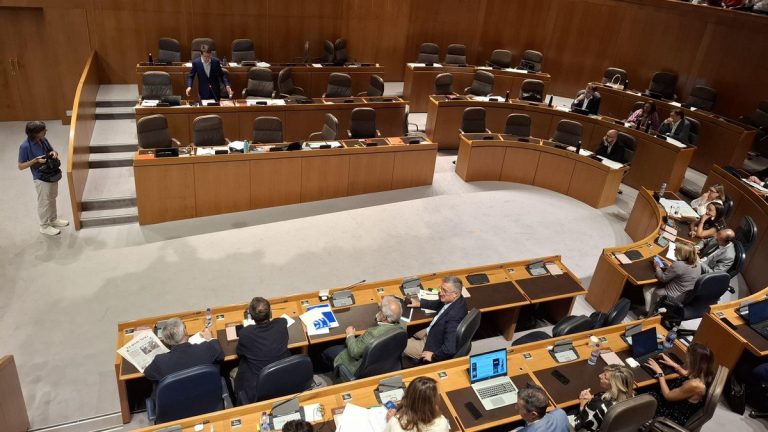 La oposición abandona en bloque el pleno de las Cortes de Aragón tras insultar el portavoz de Vox al diputado de Podemos
