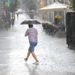 La dana descarga hoy con fuerza en ocho comunidades donde la Aemet activa avisos por lluvias y tormentas