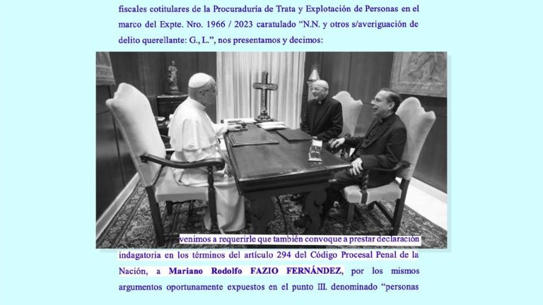 El ‘número dos’ del Opus Dei, acusado formalmente de trata de mujeres en Argentina