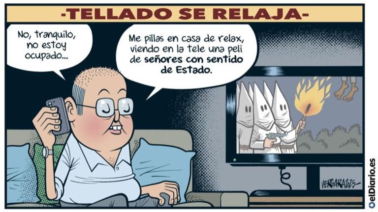 Tellado se relaja