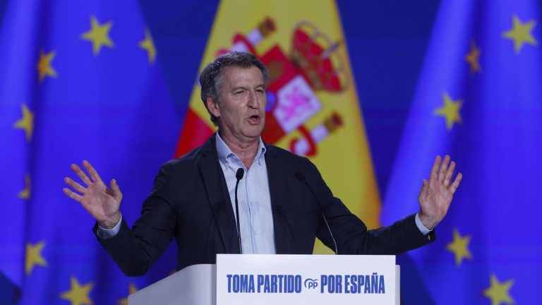 Feijóo clausura el congreso de su reelección al frente del PP: «No vamos a hacer un cordón sanitario a Vox»